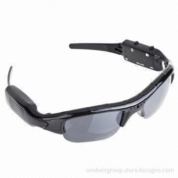 Pin-hole Camera Sunglasses DVR, Easy to Operate Video Recording and Taking Photo, Good Effect